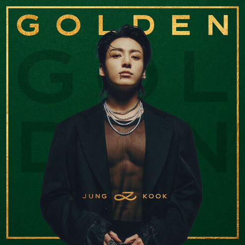 Jungkook, BTS member and solo artist, featured in an official promotional portrait.
