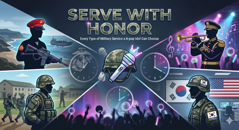 erve With Honor: Every Type of Military Service a K-pop Idol Can Choose