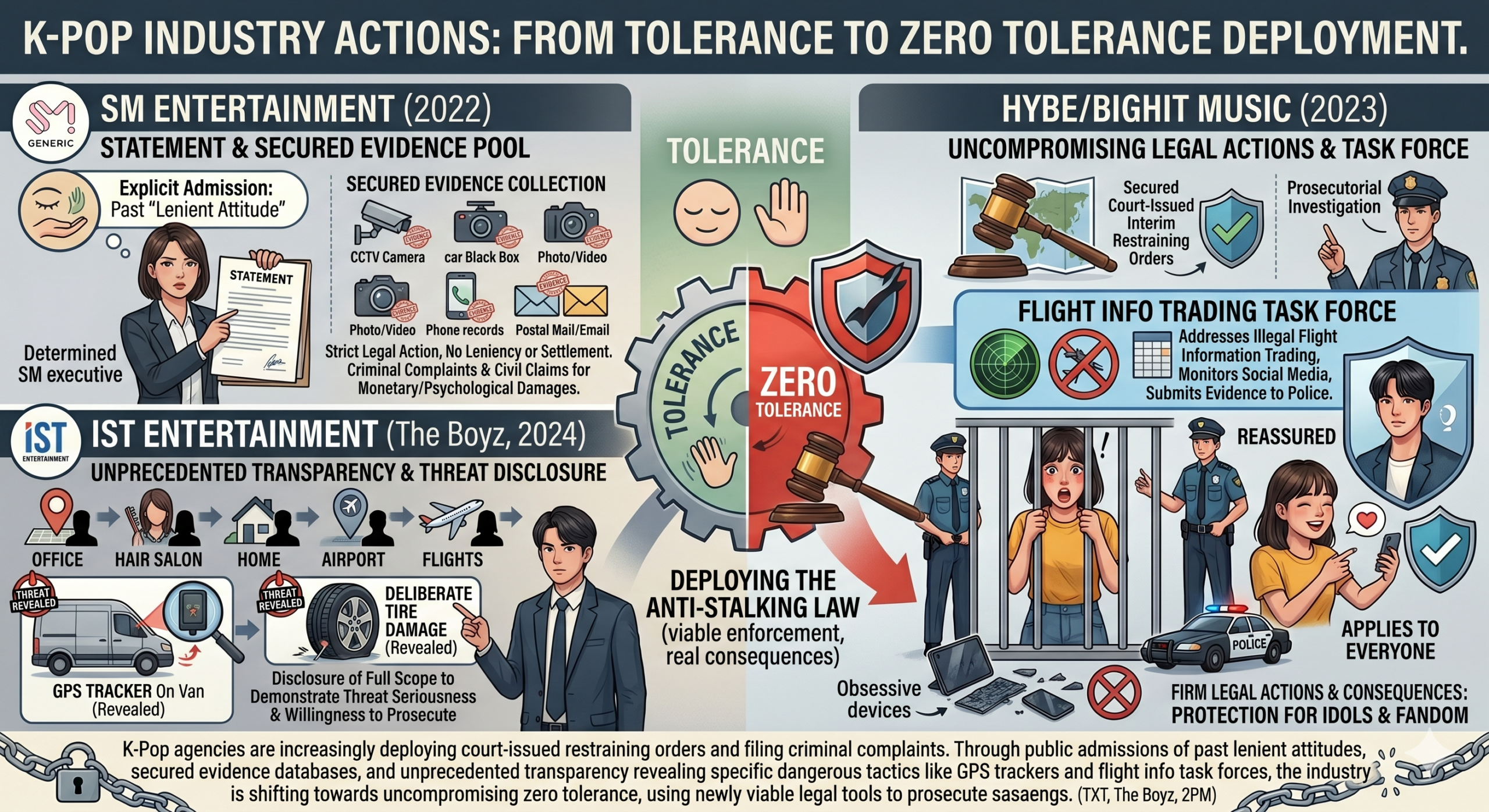 The Industry Responds: From Tolerance to Zero Tolerance