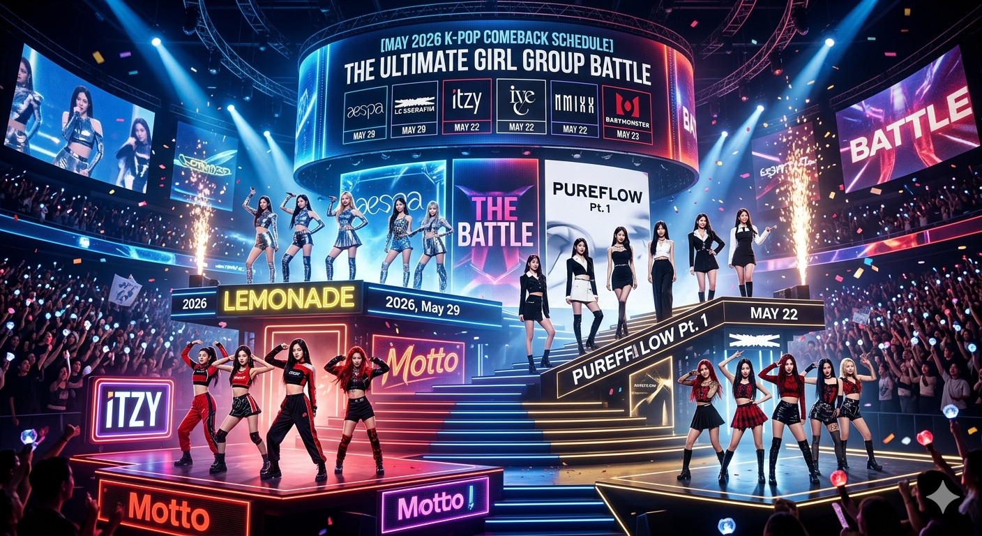 K-Pop comeback schedule