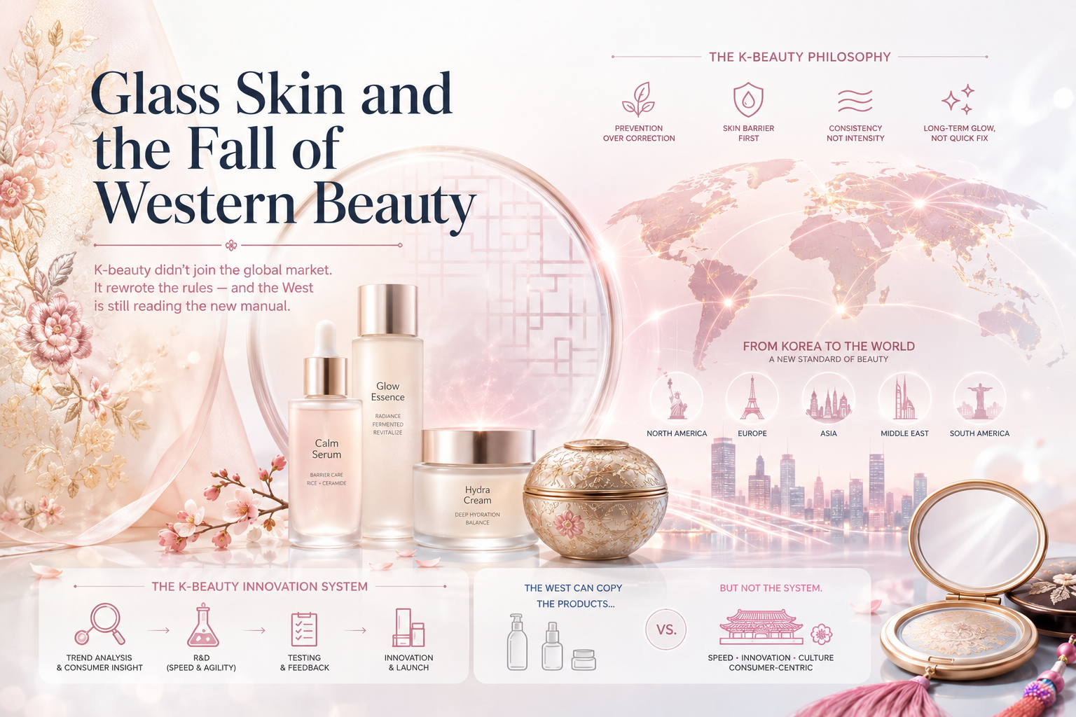 Glass Skin and the Fall of Western Beauty