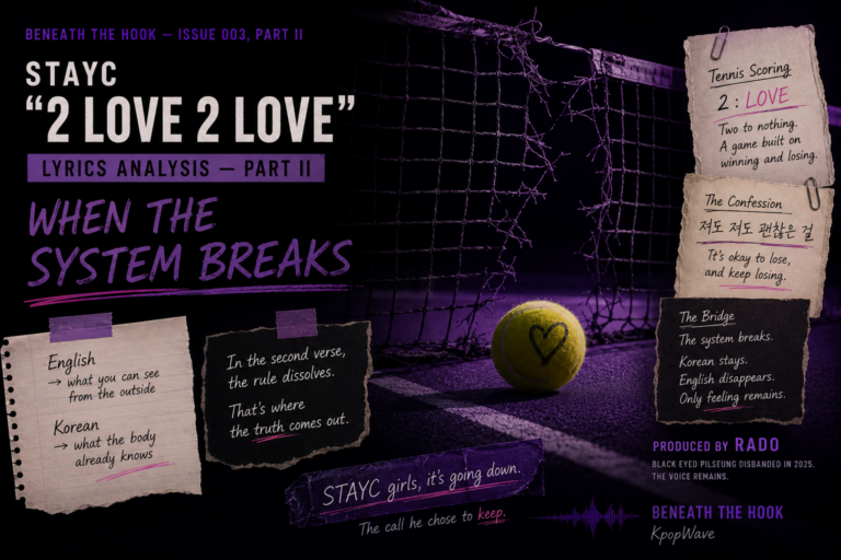 STAYC "2 LOVE 2 LOVE" Lyrics Analysis Part 2