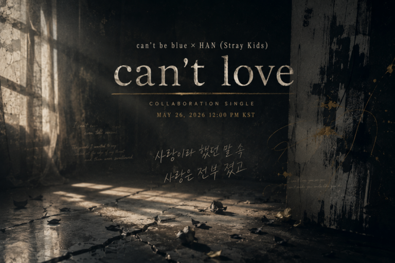 can't be blue HAN can't love lyrics meaning explained