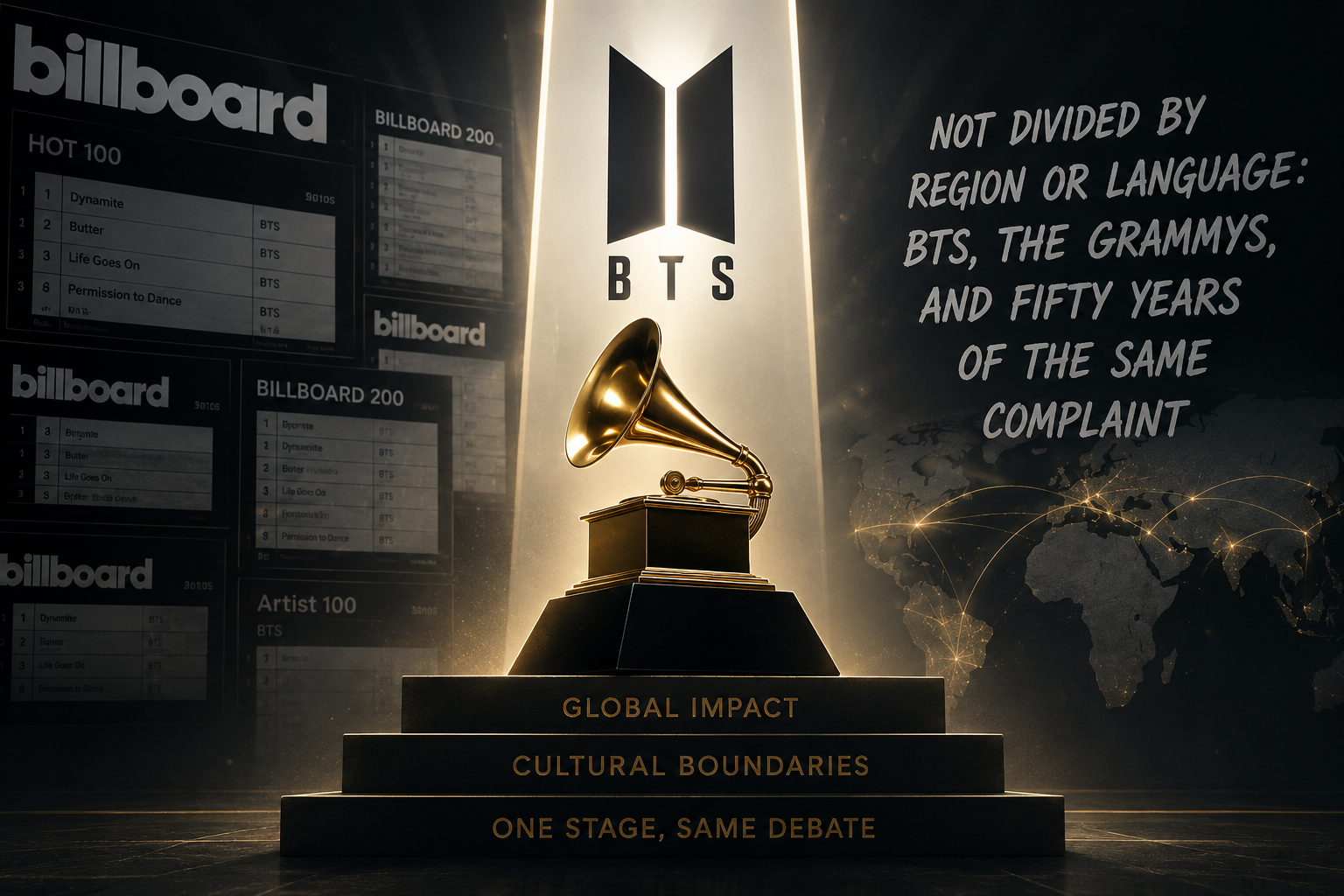 Not Divided By Region or Language: BTS, the Grammys, and Fifty Years of the Same Complaint