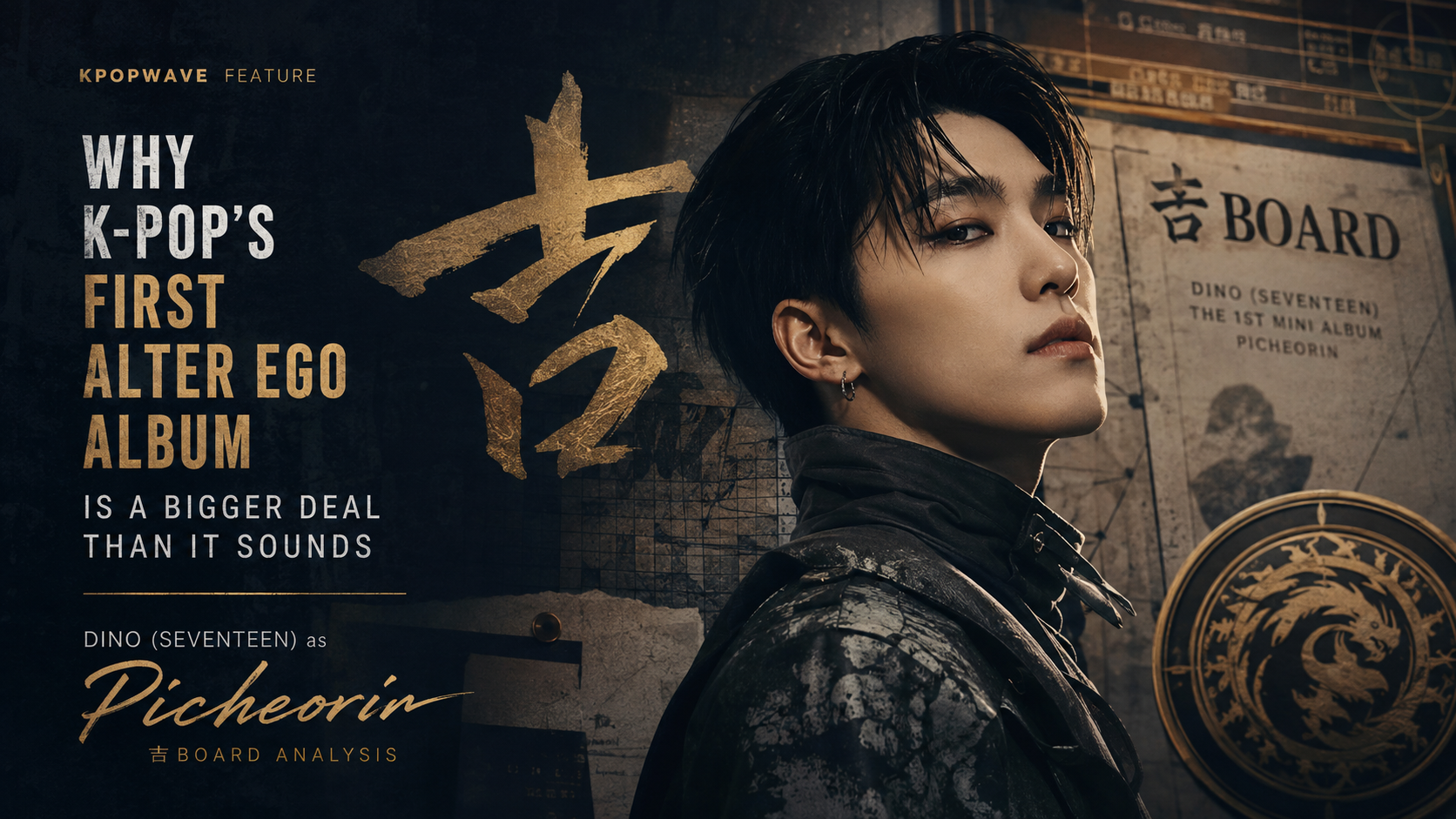 DINO Picheorin alter ego album K-pop first